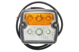 Lampa semnalizare cu pozitie tractoare si utilaje, cu 6 LED-uri, 105x97 mm