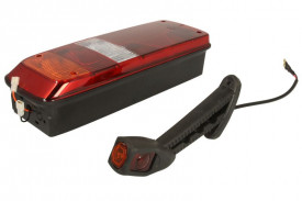 Lampa spate camion, universala, 8 functii, cu fire, lampa gabarit inclusa, partea dreapta - Img 3