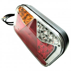 Lampa spate LED, 7 functii, cu ceata, mers inapoi si lampa numar, partea dreapta, FT-170 Fristom - Img 8