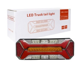 Lampa stop LED spate 5 functii, semnalizare dinamica pentru camion remorca IP66, 12V–24V - Img 6