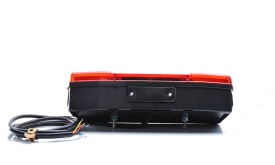 Lampa stop spate dreapta, pozitie LED neon, 6 functii, 12/24V, cu cabluri, WAS - Img 2