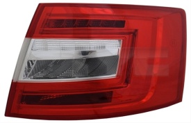 Lampa stop spate, LED, compatibil cu Skoda Octavia III sedan 2017-2019, parte montare dreapta - Img 2