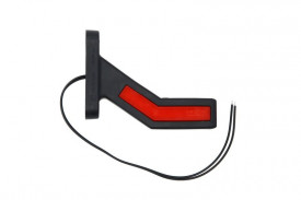 Lumina de clarificare Stanga LED, Alb/Rosu 12-24V