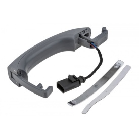 Maner exterior deschidere usa fata sau spate, partea dreapta compatibil Audi Q7 Facelift 2010-2018, culoare crom - Img 3