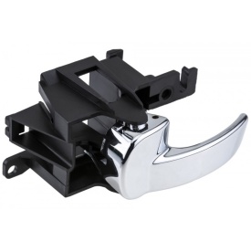 Maner interior deschidere usa fata sau spate partea stanga compatibil Nissan Navara D40 2005-2015, Pathfinder 2005-2014, culoare crom