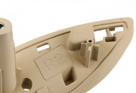 Maner plastic interior Bej dreapta spate compatibil BMW seria 3 F30 F31 2012- 2018 - Img 4