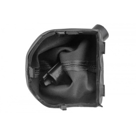 Manson schimbator de viteze din piele ecologica compatibil VW Transporter 7 T7 2024-2026, culoare negru - Img 2