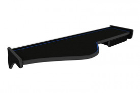 Masa bord camion compatibil cu Volvo FH3 2002-2008, Mocheta margine albastru - Img 1