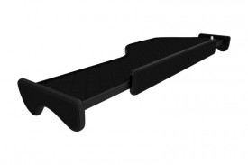 Masa bord camion cu led compatibil cu DAF XF106 2014->, Piele ecologica negru - Img 3