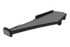 Masa bord camion cu led compatibil cu Mercedes Actros MP4 2011-2019, Piele ecologica gri