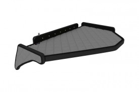 Masa bord camion cu led compatibil cu Volvo FH3 2009-2012, Piele ecologica gri