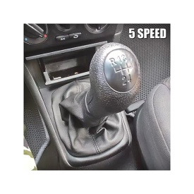 Nuca schimbator auto cu manson imitatie de piele Skoda Octavia 1 Sedan, Combi 2000-2010, husa schimbator, 12 MM, 5 viteze - Img 2