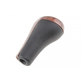 Nuca schimbator de viteze compatibil cu BMW Seria 3 E46, E90 E91, E92 1998-2012, Seria 5 E34, E39, E60 E61 1990-2010, X1 E84, X3 E83 2004-2010, X5 E70 2006-2013, 5 trepte, culoare maro - Img 3