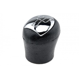 Nuca schimbator de viteze compatibil cu Renault Clio II 1999-2009, Kangoo II 2008-2021, Twingo II 1996-2012, 5 trepte, culoare negru cu crom