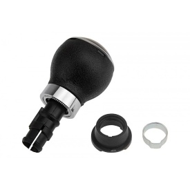 Nuca schimbator de viteze compatibil cu VW Golf 5 V 2003-2008, Golf 5 Plus 2005-2013, Golf 6 VI 2008-2012, Jetta 2005-2010, 6 trepte, culoare negru cu crom - Img 2