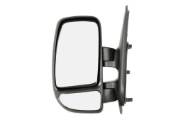 Oglinda retovizoare completa, (manual, convexa) parte montare STANGA compatibil cu RENAULT MASTER 2004-2010