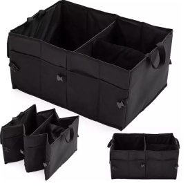 Organizator pliabil multifuncțional pentru portbagaj de mașină, 25x52 cm - Img 1