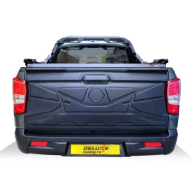 Ornament protectie capac bena compatibil Ssangyong Musso 2018->, negru mat - Img 5