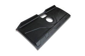 Ornament protectie capac bena compatibil VW Amarok 2010-2021, negru mat