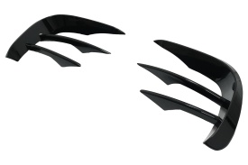 Ornamente bara fata flapsuri Negru Lucios compatibil cu Mercedes E-Class W213 Facelift 2020-> - Img 7