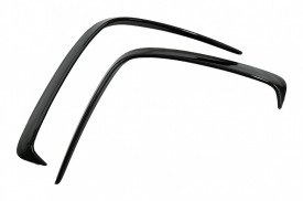 Ornamente Bara Spate Flapsuri compatibil cu Mercedes A-Class W176 2012-2018 Negru Lucios - Img 3