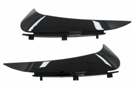 Ornamente Bara Spate Flapsuri Negru Lucios compatibil cu Mercedes C Class C205 A205 2015-2019 - Img 5