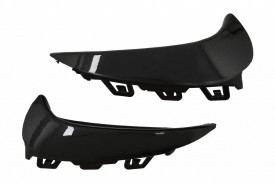 Ornamente Bara Spate Flapsuri Negru Lucios compatibil cu Mercedes GLA SUV H247 2020-> Sport Line - Img 2