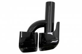 Ornamente Evacuare Toba Negre compatibil cu MERCEDES S-class E-class W221 W212 E63 S63 Desing - Img 6