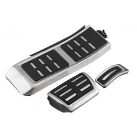 Ornamente pedale sport compatibil cu Audi A4 B8 2007-, A5 2007-, A6 2011-, A7 2010-, A8 2009-, Q5 2008- cutie automata