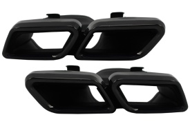 Ornamente tobe compatibil cu sistemul de evacuare Mercedes Benz C-Class W205 S205 C205 A205 E-Class W213 S-Class W222 GLE C292 GLE W166 GLC W253 X253 C253 C217 2014-> Negre