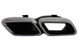 Ornamente tobe compatibil cu sistemul de evacuare Mercedes Benz C-Class W205 S205 C205 A205 E-Class W213 S-Class W222 GLE C292 GLE W166 GLC W253 X253 C253 C217 2014-> A-Design - Img 5