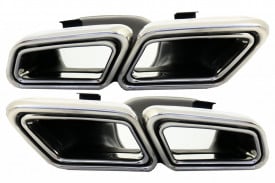 Ornamente tobe compatibil cu sistemul de evacuare Mercedes S-Class W222 E-Class W212 S212 Facelift CLS W218 SL-Class R231 E63 S63 SL65 Design - Img 2