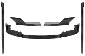 Pachet Exterior Aero compatibil cu BMW F95 X5M Competition 2018-> Negru Lucios