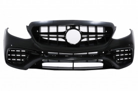 Pachet Exterior compatibil cu Mercedes E-Class W213 2016-2019 E63 Design cu Difuzor si Ornamente Tobe - Img 3