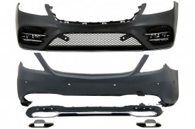 Pachet Exterior compatibil cu Mercedes S-Class W222 Facelift 2013-2017 S450 Design