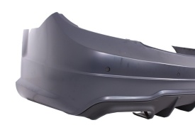 Pachet Exterior compatibil Mercedes C-Class W204 2011-2015 Facelift C63 Design - Img 8