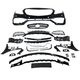 Pachet Exterior compatibil MERCEDES C-Class W205 Sedan 2014-2018 AMG Design - Img 4