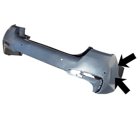 Pachet Exterior Complet compatibil cu BMW Seria 5 F10 2010-2017 Conversie la G30 M5 Design, Produs Deteriorat - Img 16