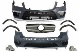 Pachet Exterior Complet compatibil cu Mercedes GL-Class X166 2012-> GL63 Design - Img 2