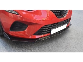 Pachet exterior Prelungire bara fata Brabus V3 Design, negru lucios, 3 piese si Difuzor auto de bara universal culoare Negru Lucios - Img 4