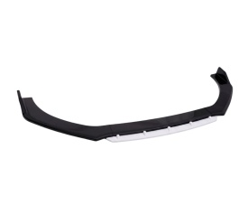 Pachet exterior Prelungire bara fata Megane Design, negru lucios cu buza alba, 4 piese, lungime 180 cm si Difuzor auto de bara universal culoare Negru Lucios - Img 2