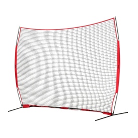 Plasa de protectie VEVOR Barricade Backstop, plasa de bariera pentru sporturi cu minge de 3,6 x 2,7 m, echipament portabil de antrenament cu geanta de transport, protectie pentru antrenament de baseball, softball, lacrosse, fotbal, hochei, pentru curte - Img 10