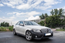 Praguri Laterale compatibil cu Mercedes C-Class W204 2007-2012 C63 Design - Img 7
