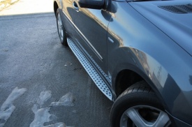 Praguri Trepte laterale compatibil cu MERCEDES ML W164 2005-2011, Produs Resigilat! - Img 6