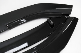 Prelungire Bara Fata compatibil cu VW Golf 6 MK6 2009-2013 GTI Design Negru Lucios - Img 6