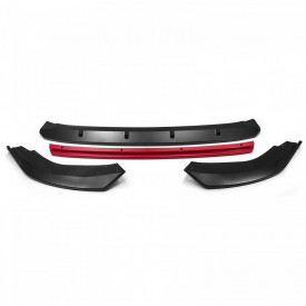 Prelungire bara fata compatibila VW GOLF 8 2020->, 4 piese buza rosie