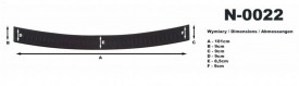 Protectie bara spate, Hyundai i40 2011-2020 combi, Plastic, culoare negru - Img 2