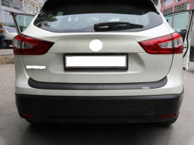 Protectie bara spate, Nissan Qashqai 2014-2016, Plastic, culoare negru - Img 2