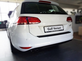 Protectie bara spate, VW Golf 7 2012-2020 break, Plastic, culoare negru - Img 4