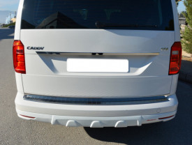 Protectie inox bara spate compatibil VW Caddy 2015-2020 - Img 4